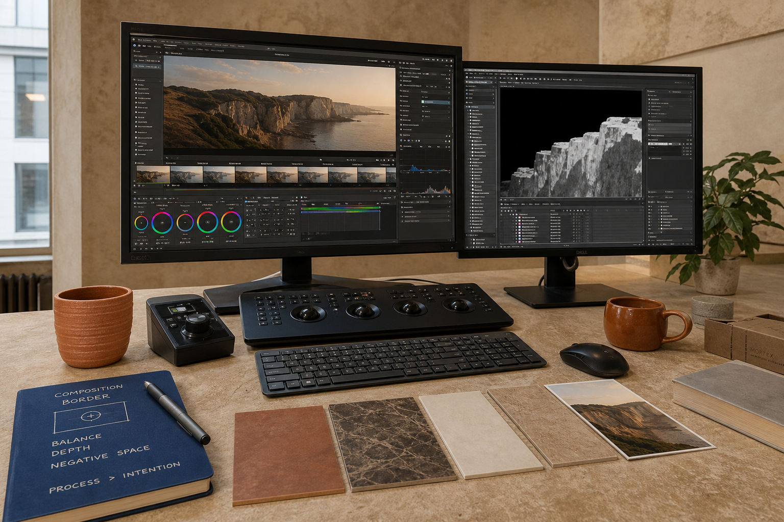 Post-production and VFX finishing suite